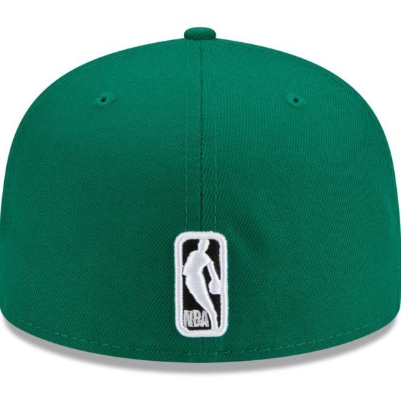 New Era Boston Celtics City Cluster 59FIFTY Fitted Hat Green - Picture 6 of 7